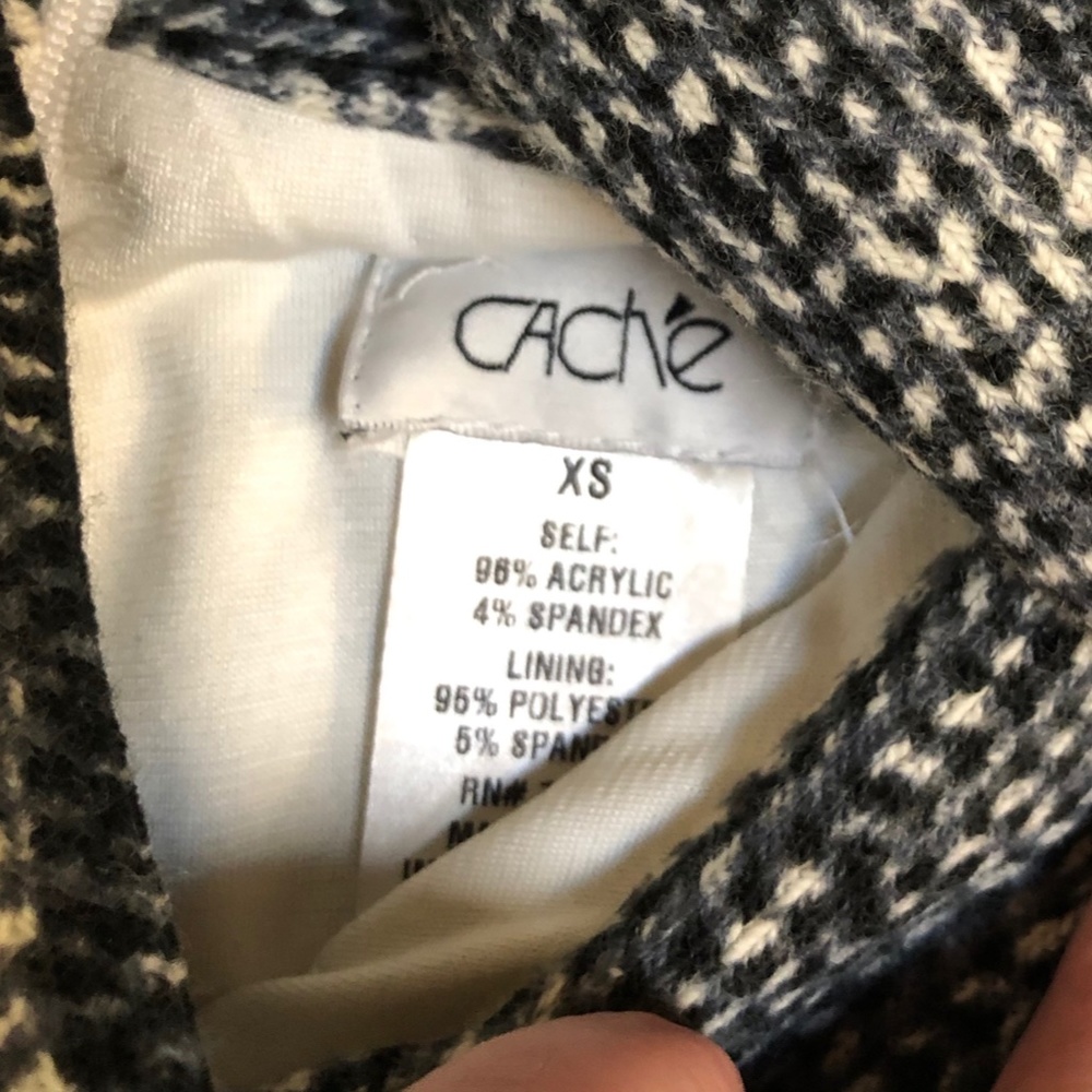 Cache Python Print Bodycon Ruched Waist Dress Xs - image 4